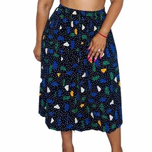 Alfred Dunner Polka Splash Vintage Skirt